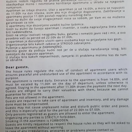 Apartamento Knezevic *